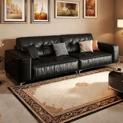 French retro inline sofa