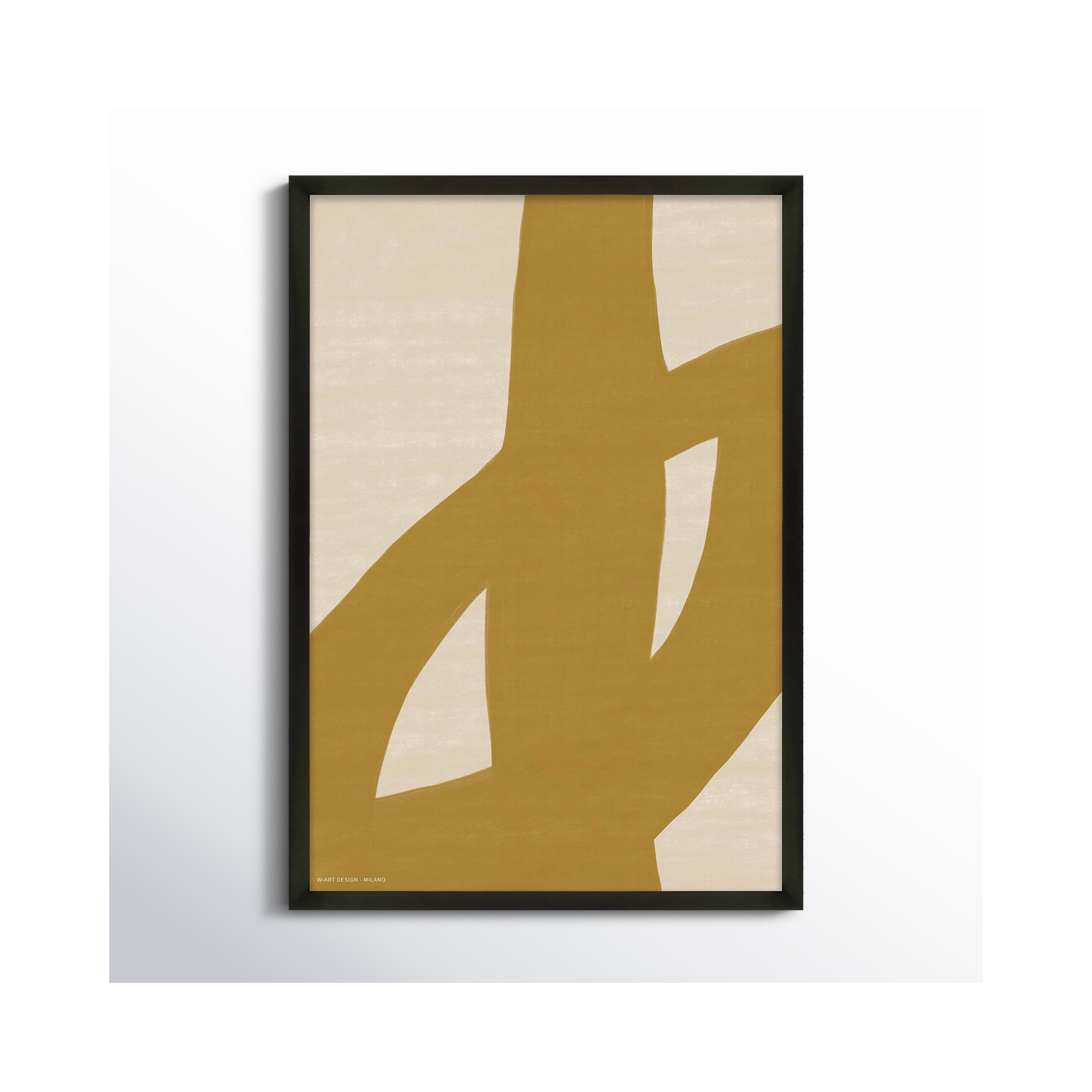 Form And Fusion 1 by Romina Gadler, Black Framed Paper, 30" H x 21" W x 1.25" D
