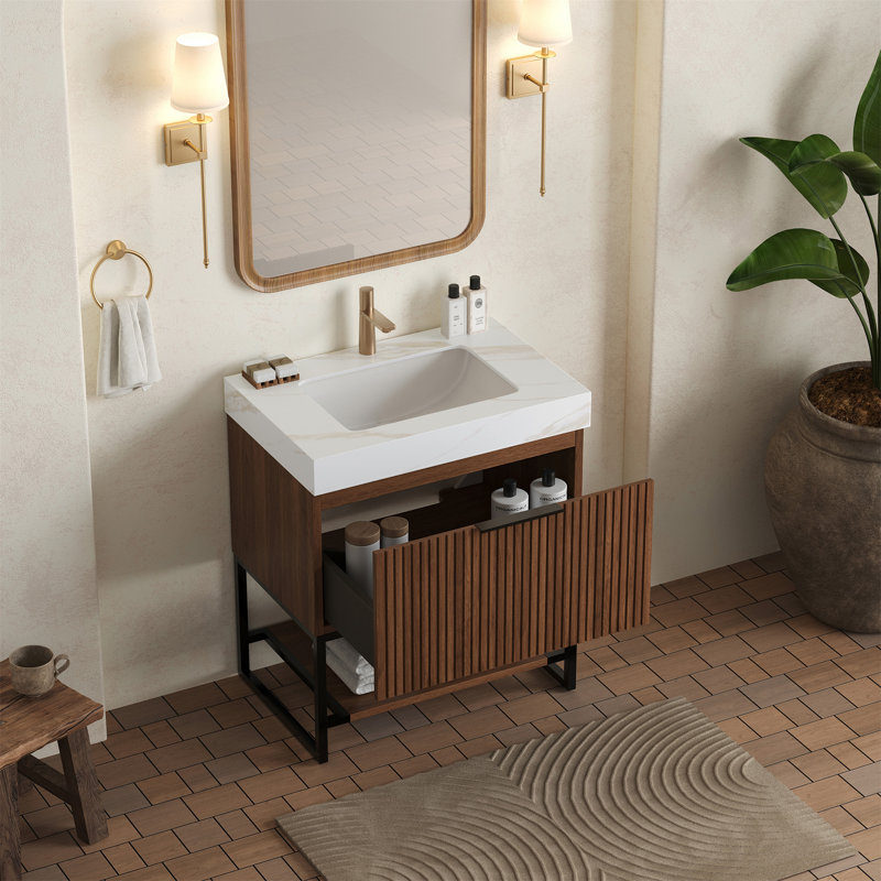 Meuble-lavabo de salle de bain YOLAN