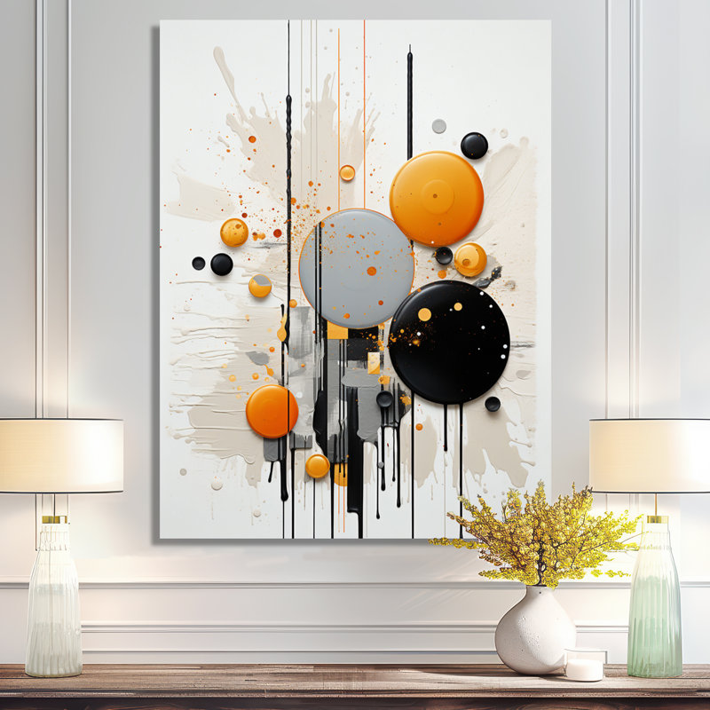 Lune argentée se levant - minimalisme, art mural, H 20 po x l 12 po x P 1 po, Toile tendue