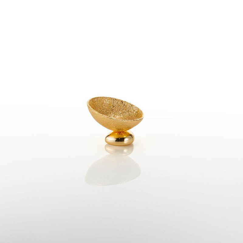 Nest Metal Posh & Luxe Decorative Bowl in Gold