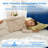 Compression Packed All-in-one Plush Upholstered Platform Bed With Built-in Foam Mattress, Queen-1787057706-1787057717