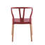 Chaises de salle à manger en plastique avec pieds en bois de hêtre Burkleigh-1175351824