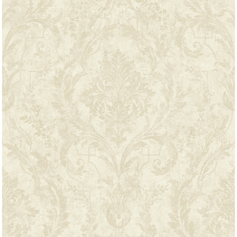 Rouleau de papier peint L 33 pi x l 20,5 po Parra, Beige