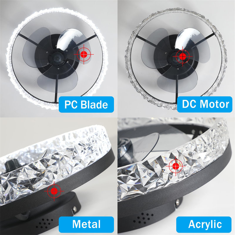 Ceiling Fan with LED Lights