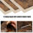Solid Wood Base Floating Desk-22145891