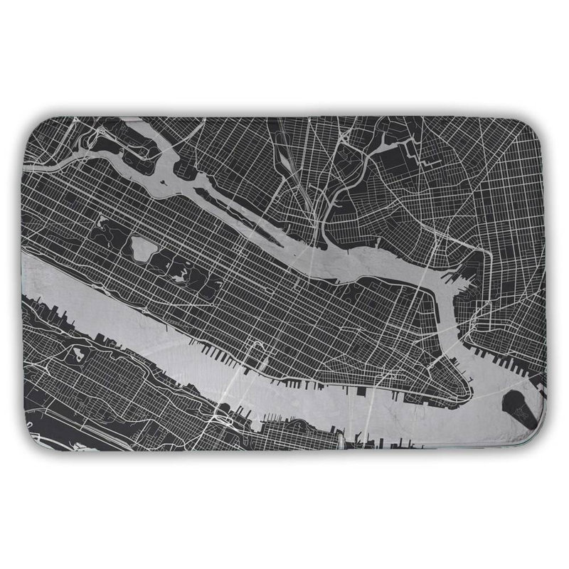 Juliaette Microfiber Non-Slip Bath Mat