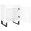 Marieo 40cm W Iron Bedside Table-1688440890