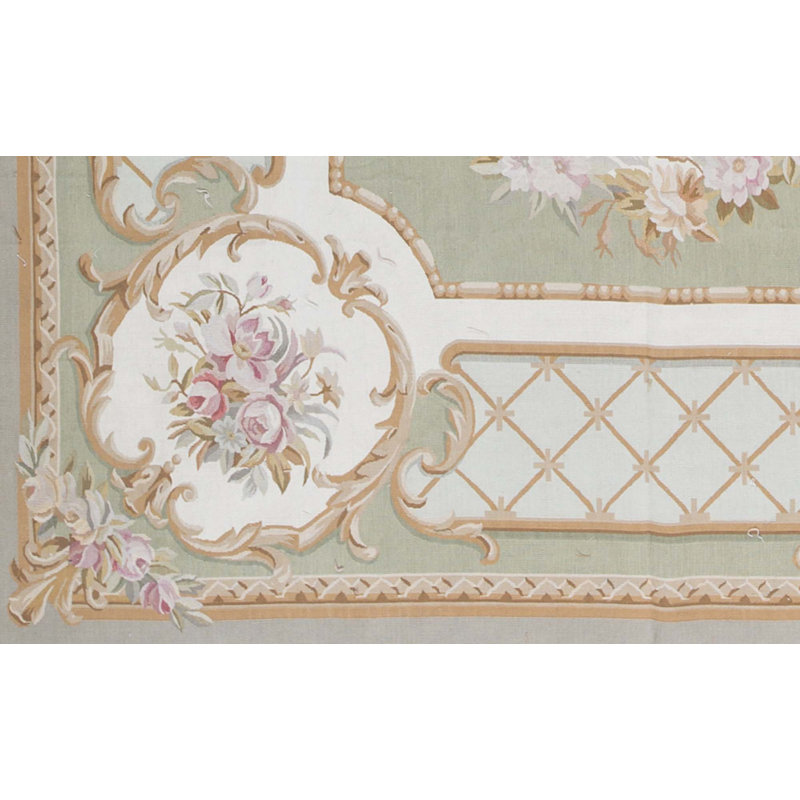 Aubusson One-of-a-Kind 7'7" X 10' Area Rug