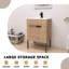 Ensemble de meuble-lavabo 24 po avec dessus Bredon, meuble-lavabo simple 24 po, ensemble de meuble-lavabo simple 24 po, meuble-lavabo simple 24 po avec 2 portes et lavabo en céramique-784011808-784011810