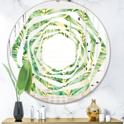 Miroir mural Whirl Foliage Coastal