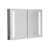 LED Rectangular Cabinet With Mirror