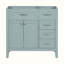 Base de meuble-lavabo simple 35,5 po seulement