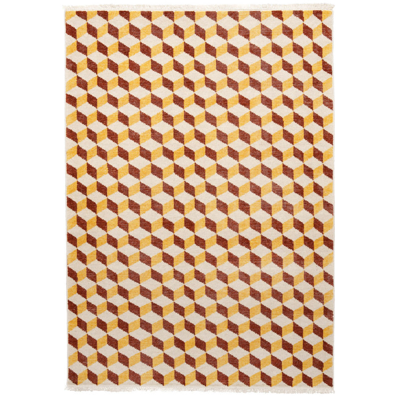 Pompeii Hand-Knotted Rug, Rectangle 5' x 7'