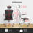 Cadell Ergonomic Office Chair, Home Office Desk Chairs with Lumbar Support, 3D Headrest and Flip Up Arms, Rockable Swivel-559916143-560917687