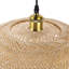 Luminaire suspendu 1 lumière jaune Bairbre-2027037962