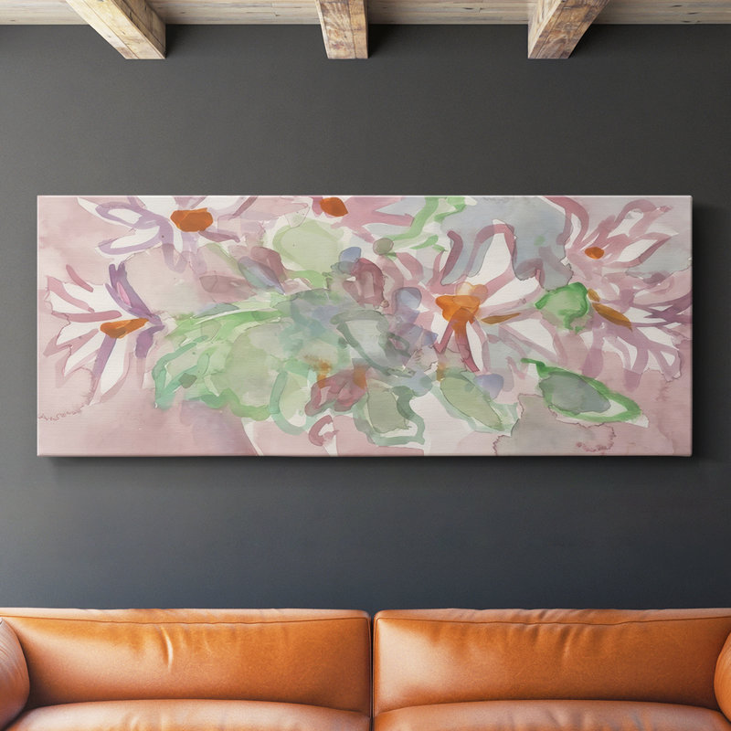 Art Arrangement II - Toile tendue avec châssis - Prêt à accrocher, H 12 po x l 30 po