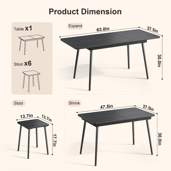 Dimensions du produit