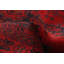 Tapis de zone en laine rouge 4 pi 2 po x 6 pi 5 po à main one-of-kind-noué la 2010 esari Allaina