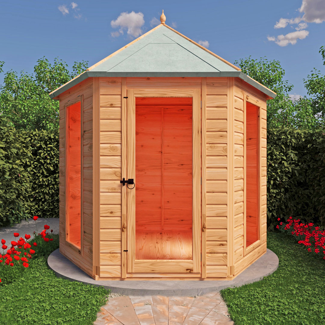 Shire Garden Buildings - Summerhouse - Welburn - 8 x 7ft - Pine - Image 3