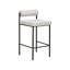 Amaya Upholstered Counter Stool with Metal Frame-95982234