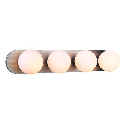 Barre d'éclairage de salle de bain 4 lumières Jordanna