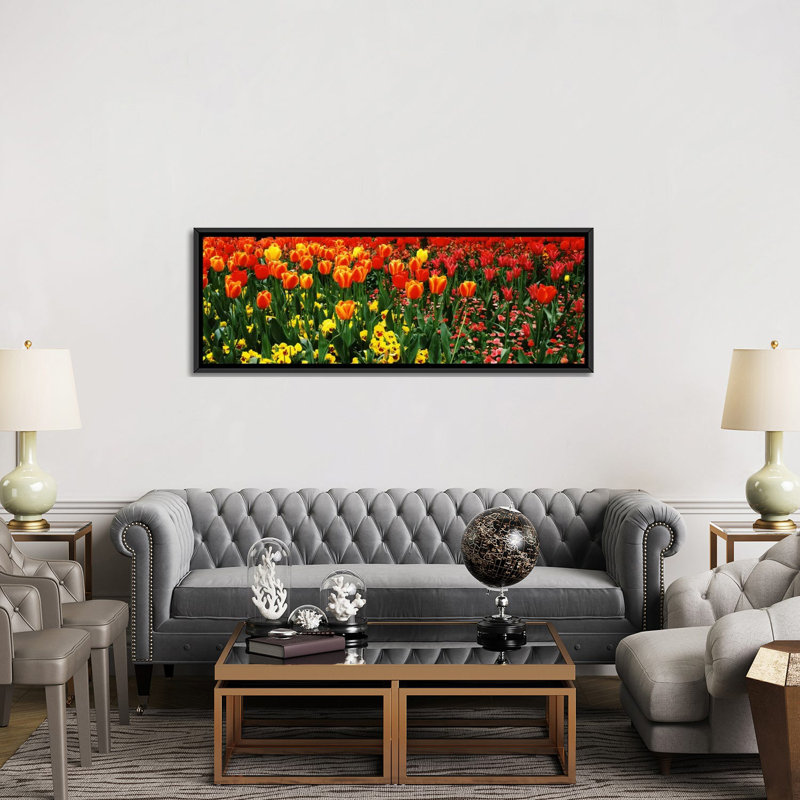 Reproduction de photo sur toile tendue, H 12 po x l 36 po x P 1,5 po, Cadre noir