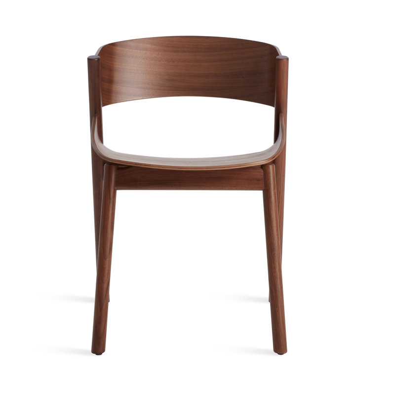Port Upholstered Dining Chair, Walnut