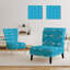 Fauteuil de chambre rembourré Mid-Century
