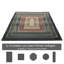 Ohan Machine Woven Beige/Blue/Gold/Green/Orange/Purple/Red Indoor Rug-16757293