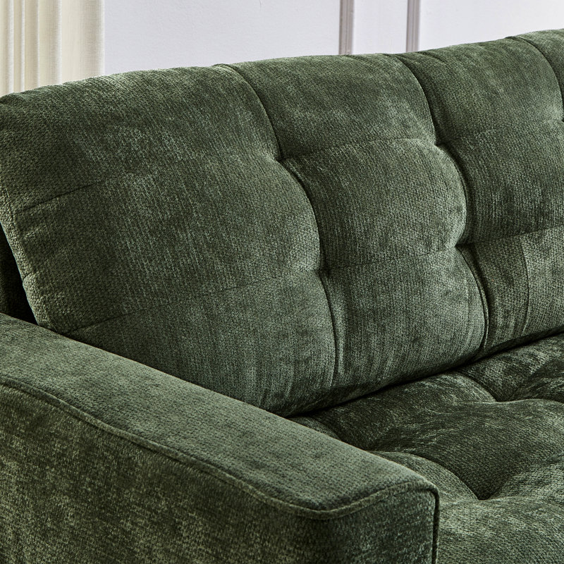 Canapé modulaire Modern, Green Chenille