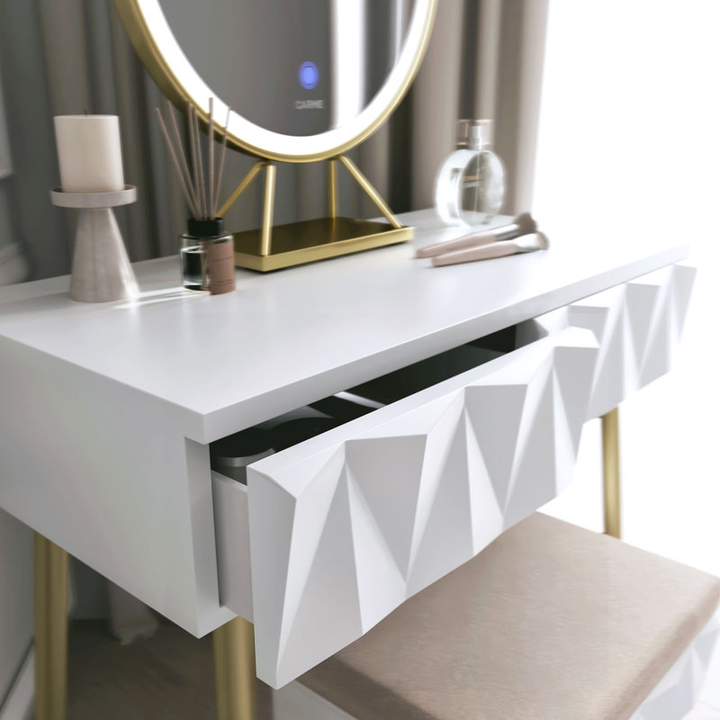 Amalya Dressing Table with Mirror