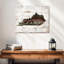 Kentucky Home Map sur impression sur toile-1657869457