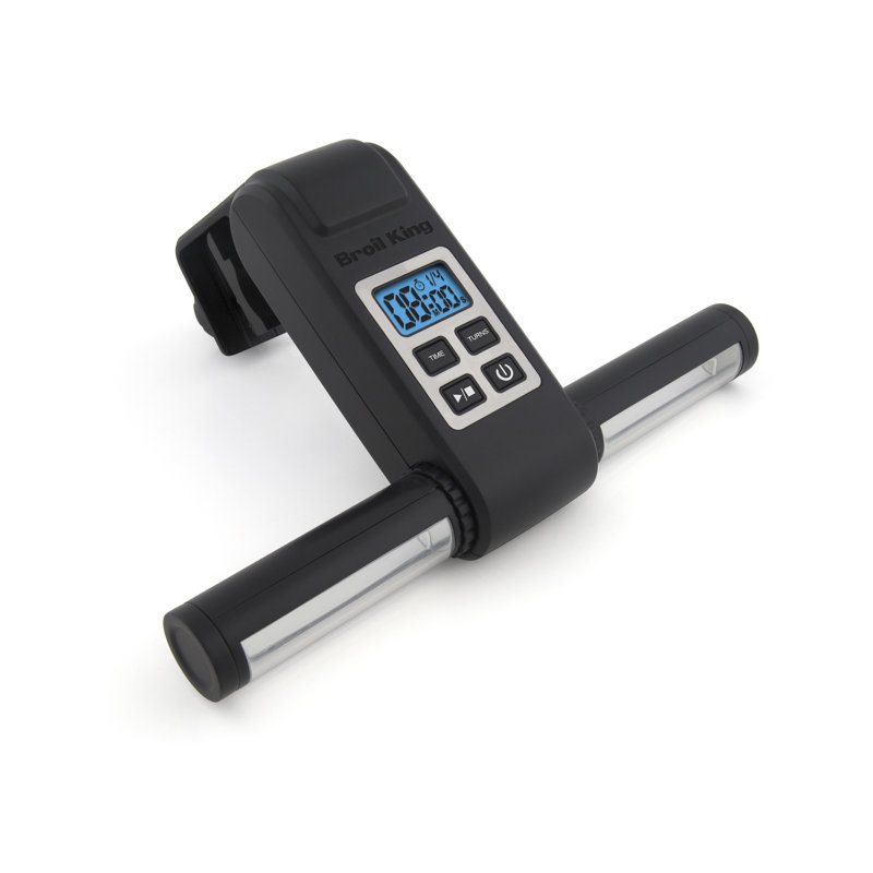 Black Dual COB Grill Light with Integrated Timer