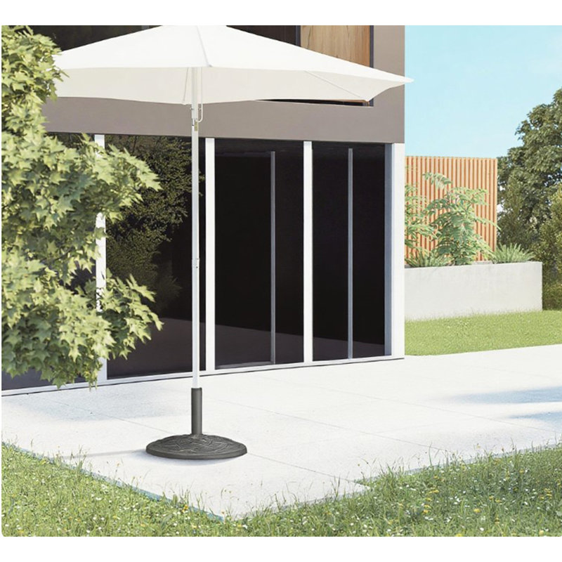 Porte-parasol rond en résine