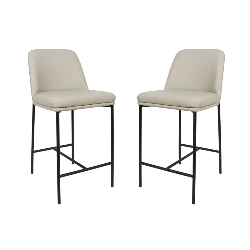 Tabouret de comptoir Loft, Gris Pierre