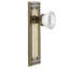 Mission Plate with Crystal Door Knob-1849080735
