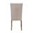 18.1102'' H Linen Upholstered Parsons Chair