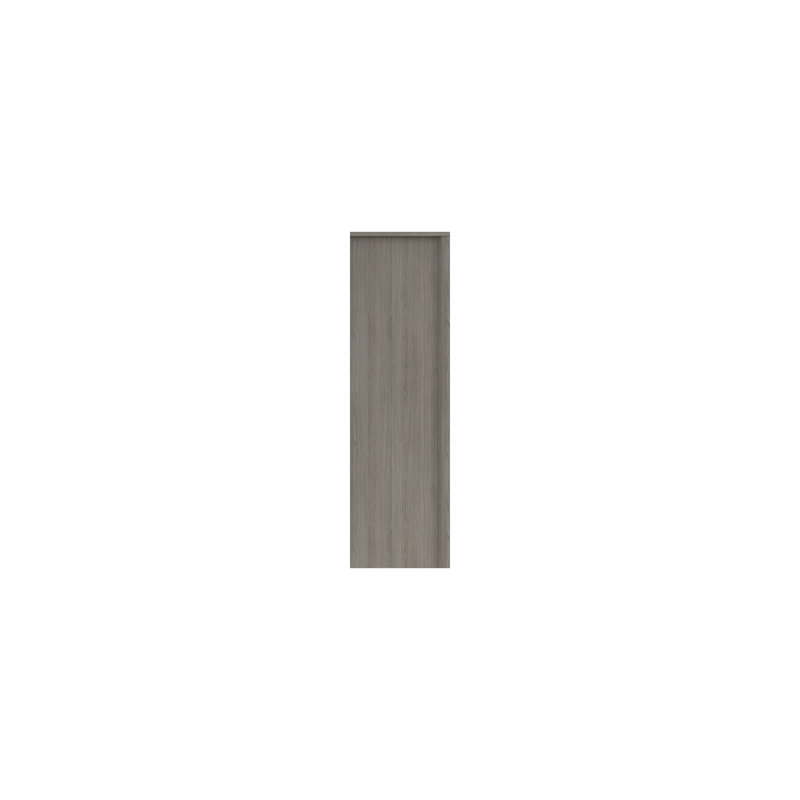 Colville 3 Door Manufactured Wood Wardrobe, Grey Oak/White Grey Gloss