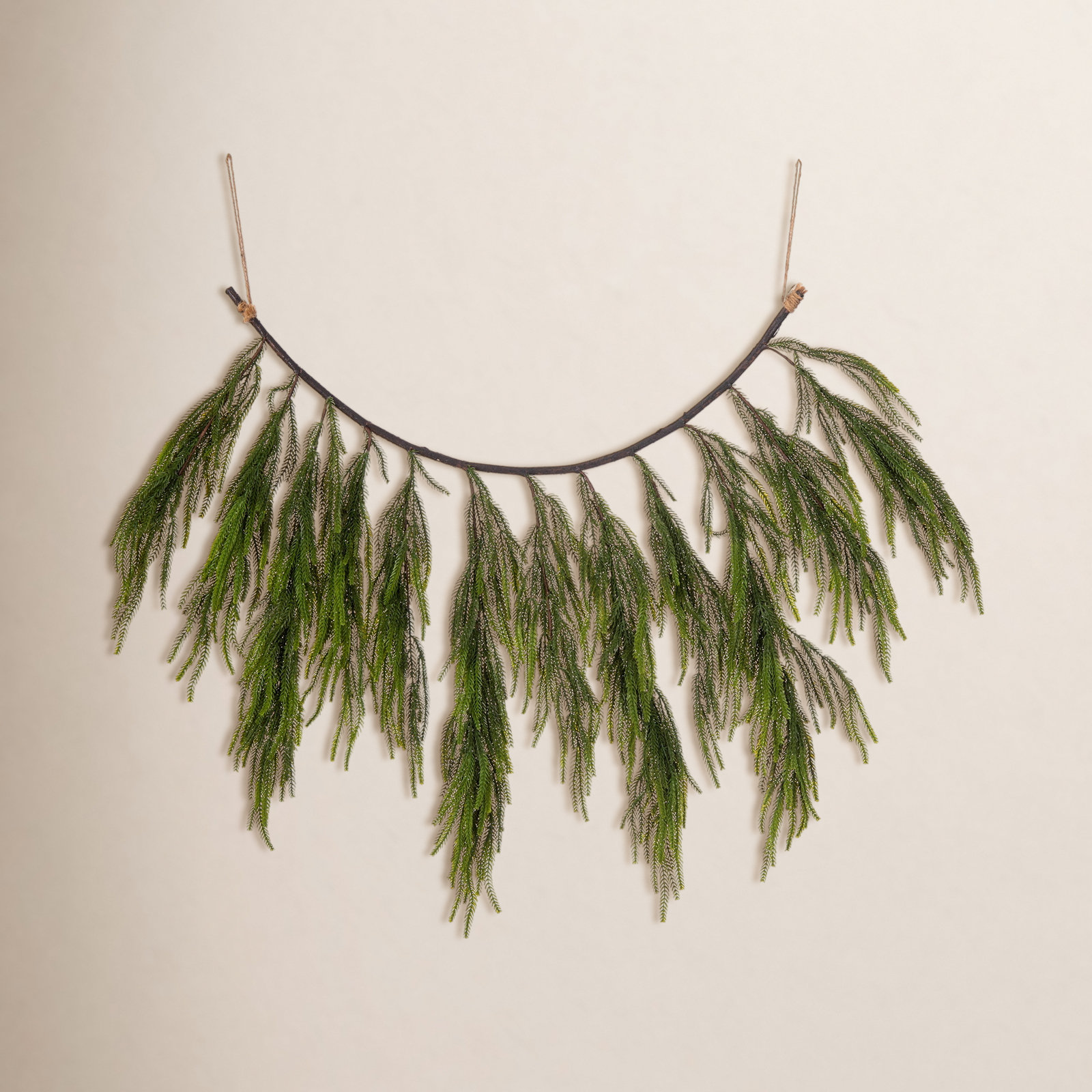 Faux Pine Garland, 36"