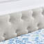 Grand lit de jour avec tiroirs, canapé-lit capitonné, avec bouton sur le dos et clou en cuivre sur les accoudoirs ondulés-793841496-793841492