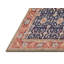 Tapis oriental brun / bleu marine-1091096964