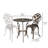 Louise 2 - Person Patio Dining Set with Round Table-24128325