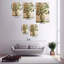 Reproduction d'art sur toile, rayures verticales sur vase, affiche rétro-400372134