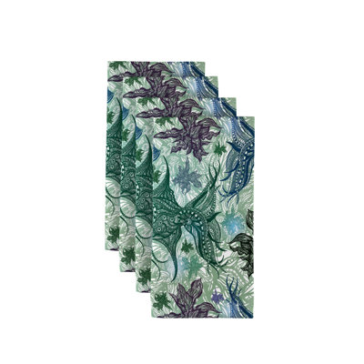 Polyester Nautical Square Napkin