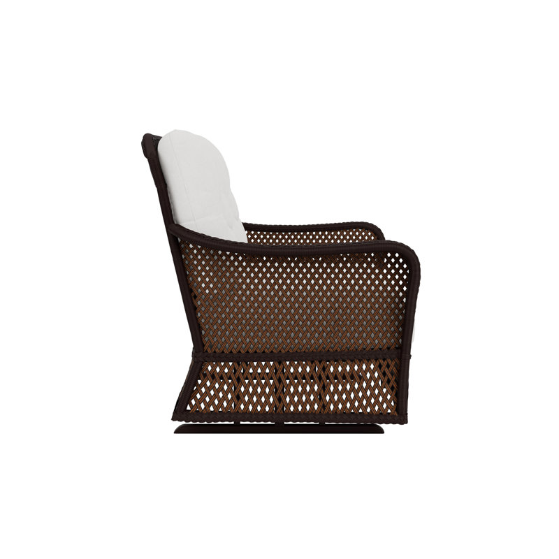 Grand Traverse Outdoor 2 - Seat Loveseat, Caramel, Exquisite Aloe