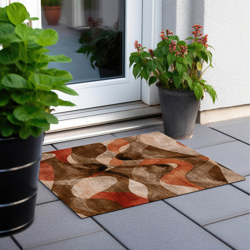 Tapis intérieur / extérieur Altair, Rectangle 1 pi 8 po x 2 pi 6 po