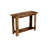 Safdie 81090.Z.07 Brown Entryway Console Sofa Couch Table/Accent Wall Table-39 Long Reclaimed Wood With 1 Shelf For Living Room, 15 In X 39 In X 30 In
