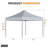 Canopy Tent, Heavy Duty Pop up Canopy-125079020-125079017