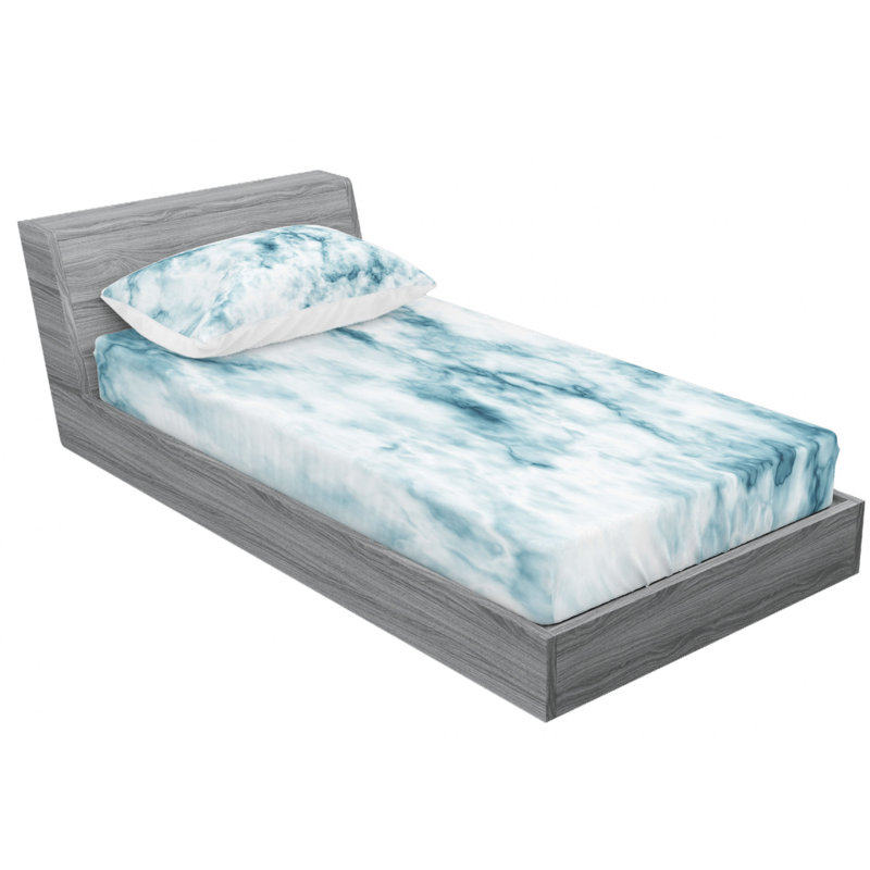 Microfiber Sheet Set, Twin Sheet Set + Fitted Sheet + 1 Pillowcase